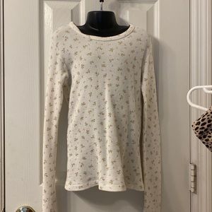 log sleeve fitted top